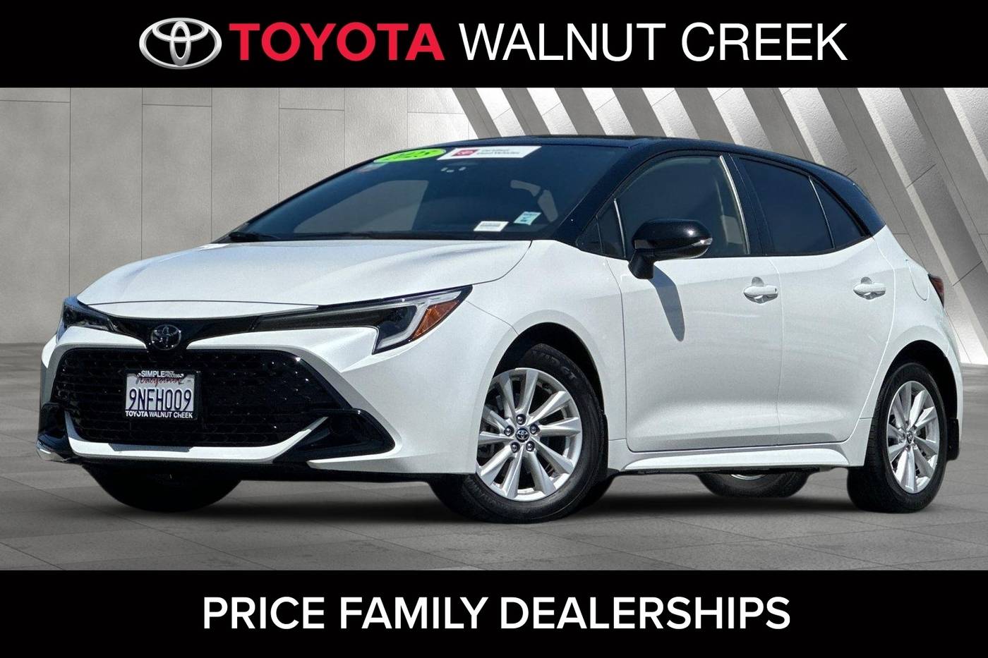2025 Toyota Corolla Hatchback SE — Hatchback — 4,760 mi — Walnut Creek, CA