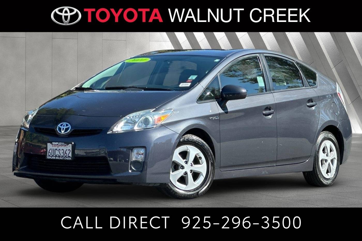 2011 Toyota Prius Three — Sedan — 172,973 mi — Walnut Creek, CA