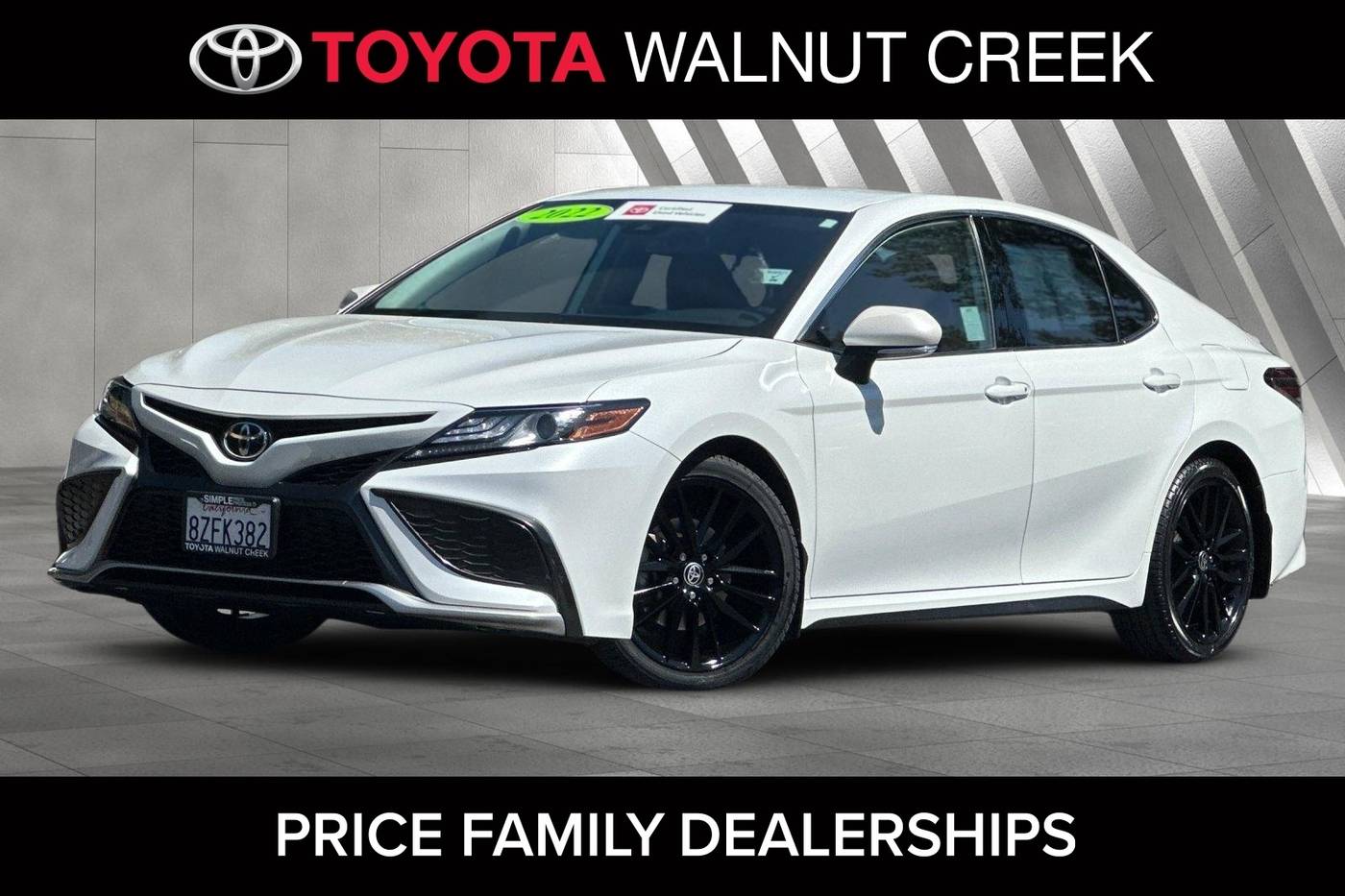 2022 Toyota Camry XSE — Sedan — 21,698 mi — Walnut Creek, CA