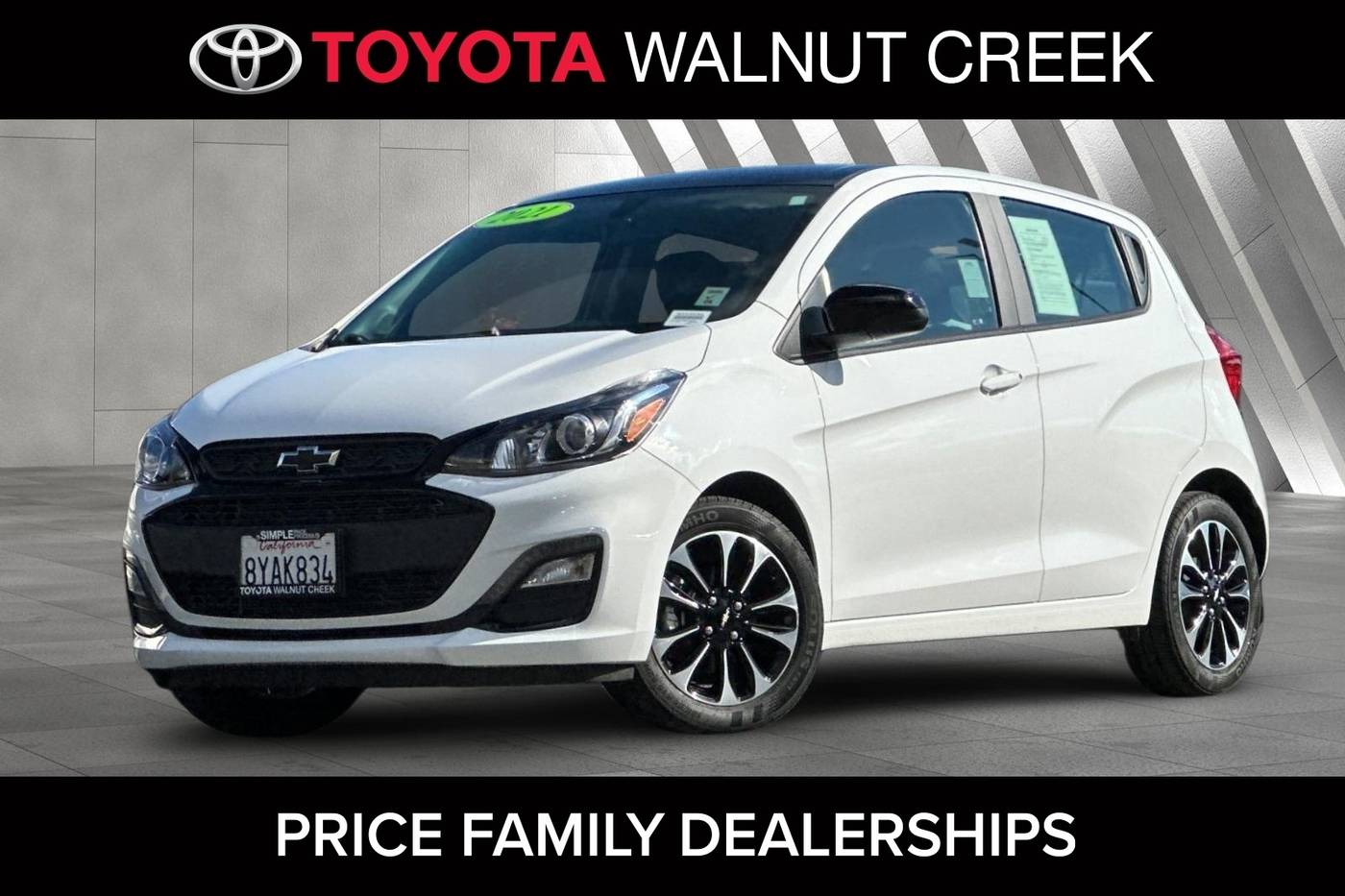2021 Chevrolet Spark 1LT — Hatchback — 9,818 mi — Walnut Creek, CA