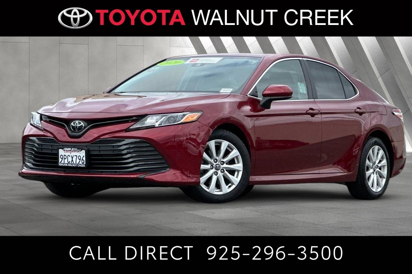 2020 Toyota Camry LE — Sedan — 104,881 mi — Walnut Creek, CA