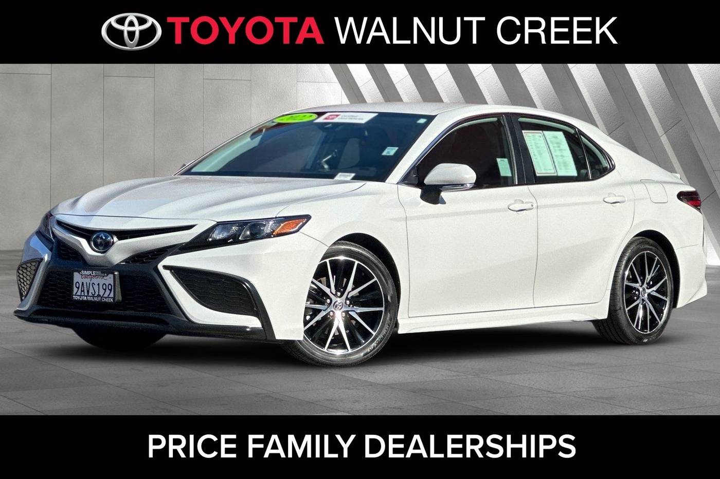 2022 Toyota Camry Hybrid SE — Sedan — 26,524 mi — Walnut Creek, CA
