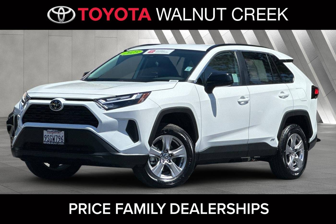2025 Toyota RAV4 Hybrid LE — SUV — 4,117 mi — Walnut Creek, CA