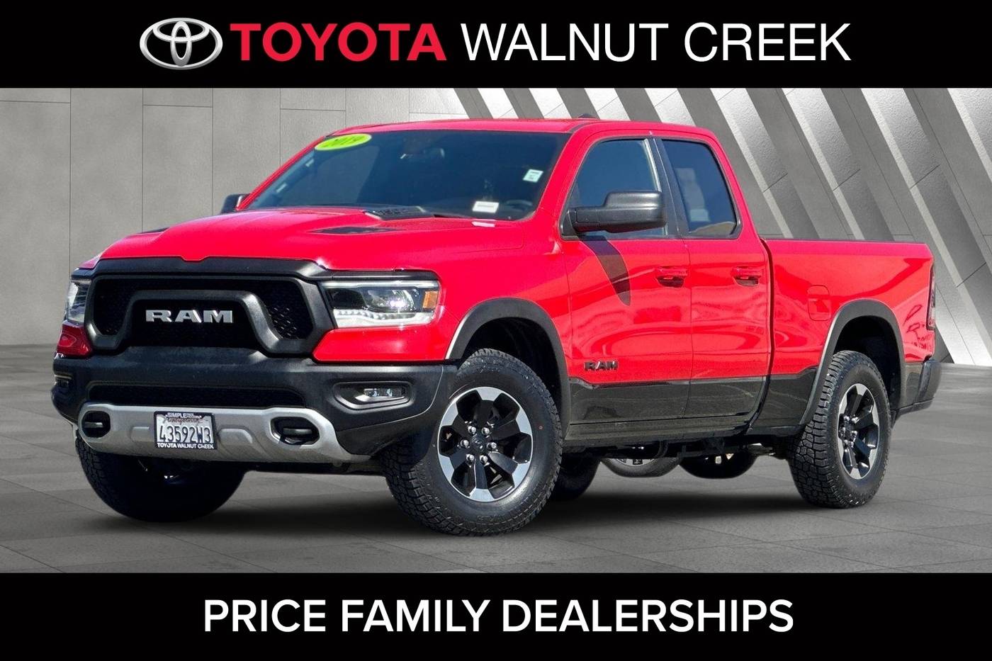 2019 Ram 1500 Rebel — Pickup Truck — 88,143 mi — Walnut Creek, CA