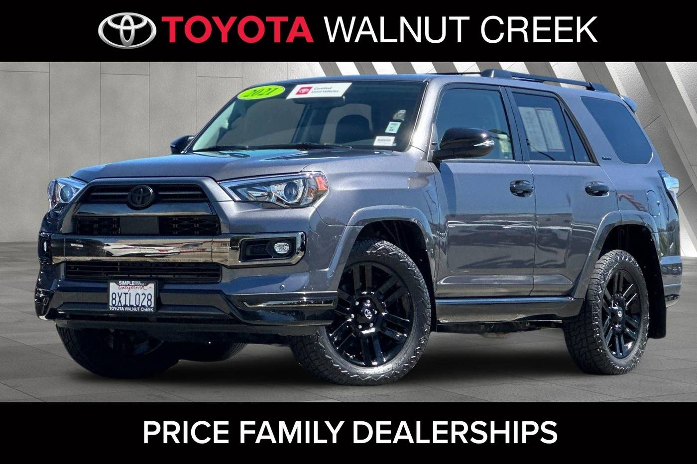 2021 Toyota 4Runner Nightshade — SUV — 35,937 mi — Walnut Creek, CA