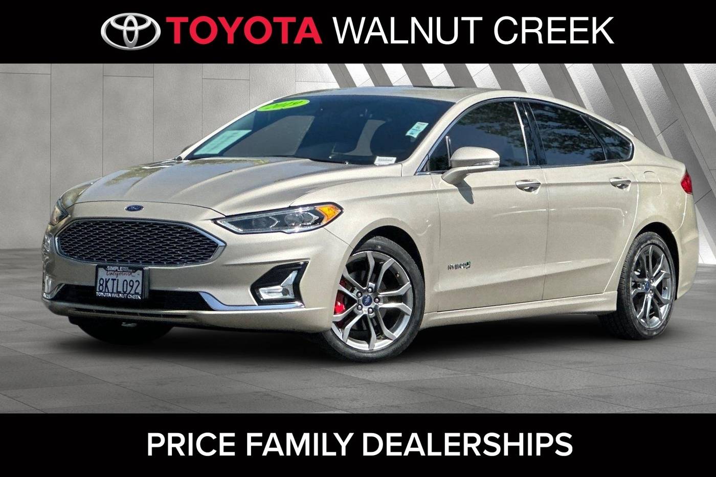 2019 Ford Fusion Hybrid Titanium — Sedan — 125,920 mi — Walnut Creek, CA