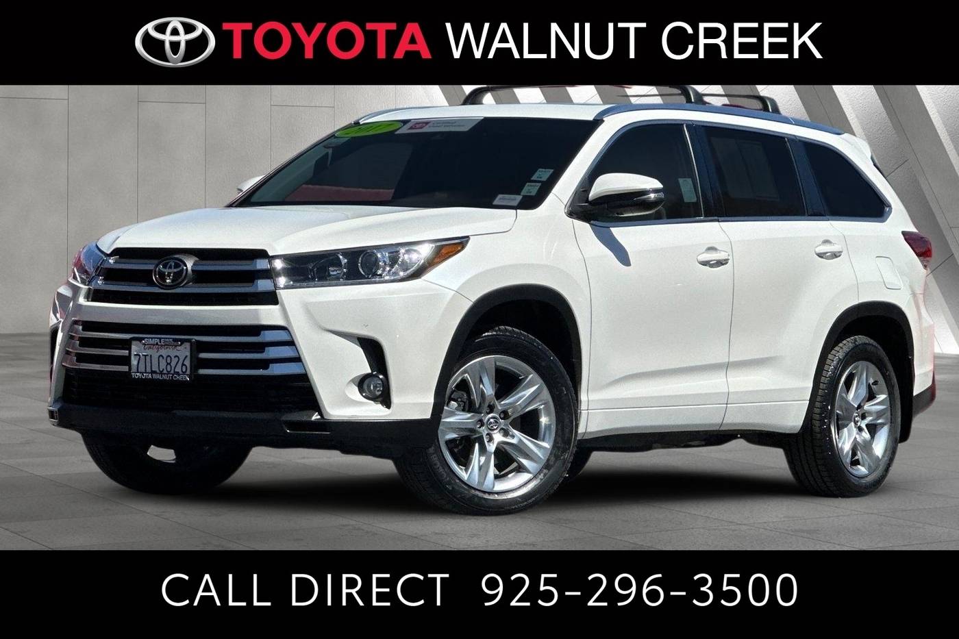 2017 Toyota Highlander Limited — SUV — 67,235 mi — Walnut Creek, CA