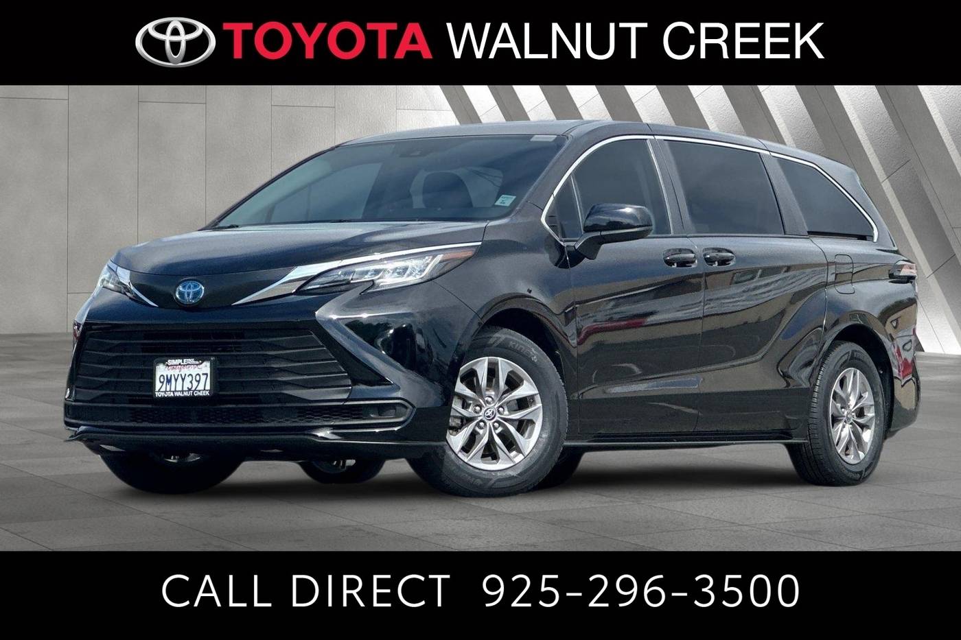 2023 Toyota Sienna LE — Minivan — 96,562 mi — Walnut Creek, CA