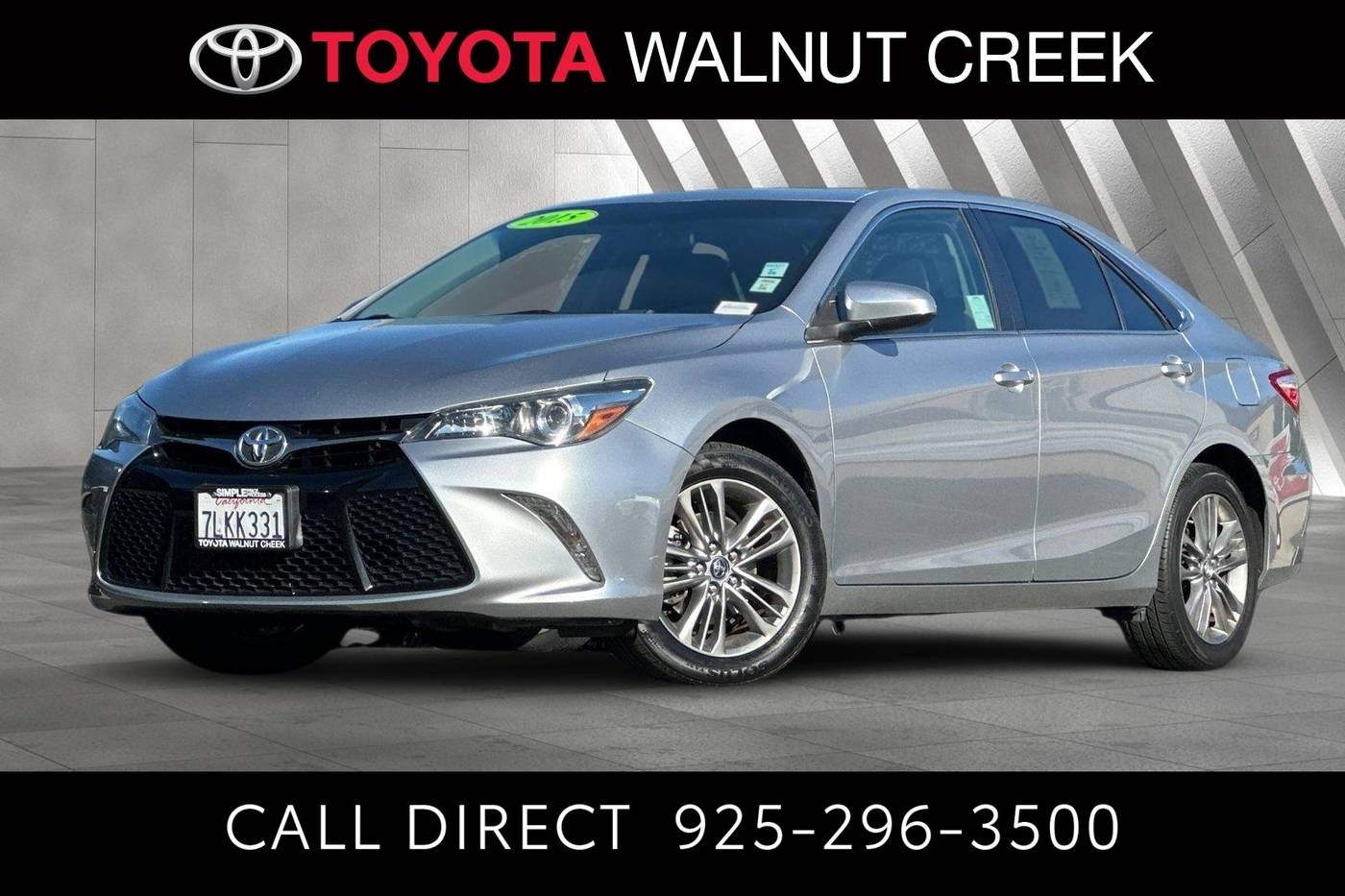 2015 Toyota Camry SE — Sedan — 140,536 mi — Walnut Creek, CA