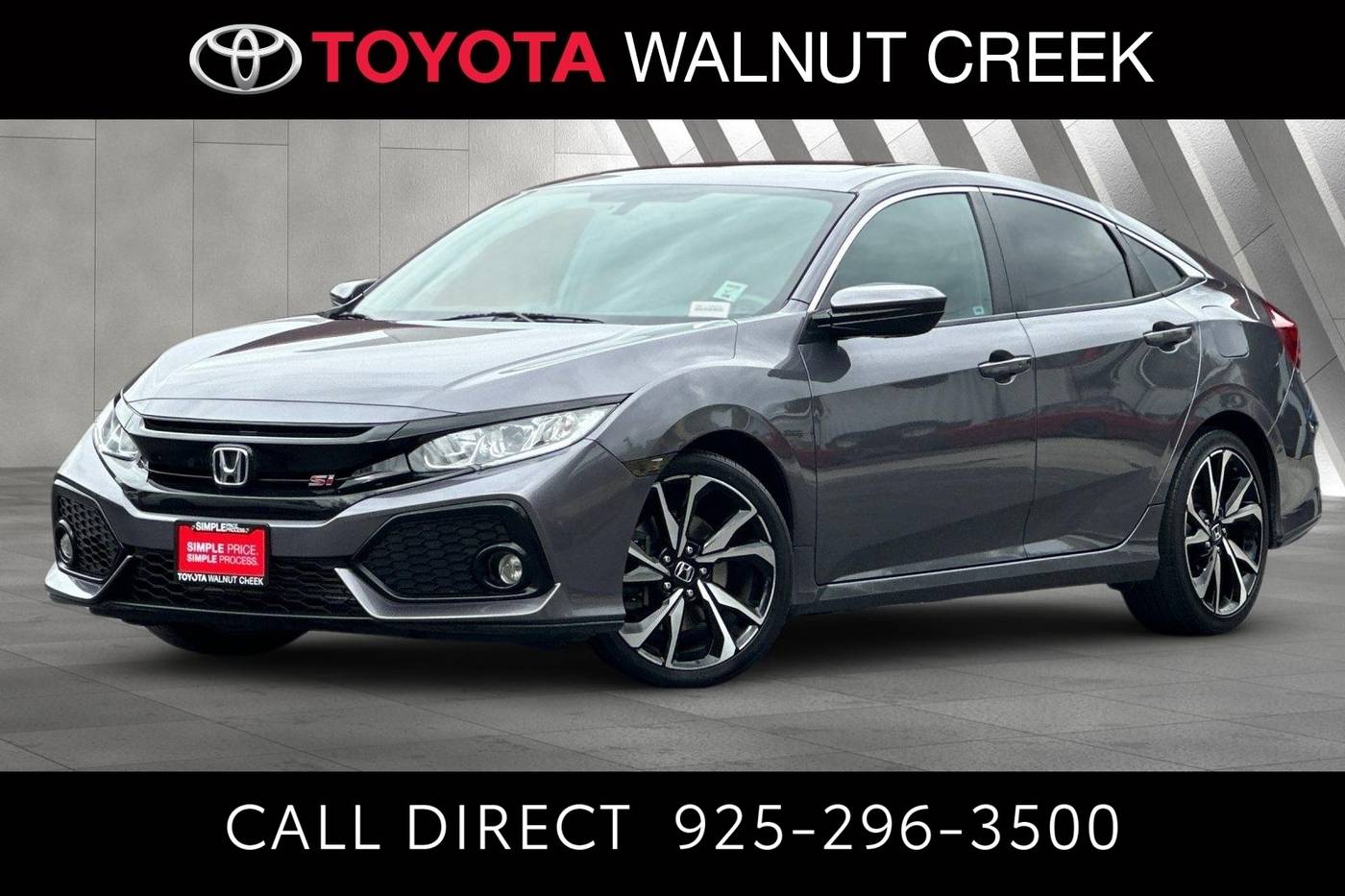 2018 Honda Civic Si — Sedan — 86,525 mi — Walnut Creek, CA