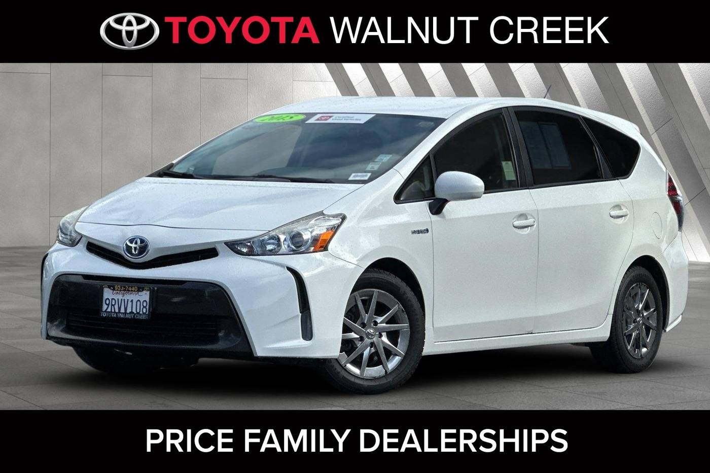 2015 Toyota Prius v Three — Wagon — 99,282 mi — Walnut Creek, CA