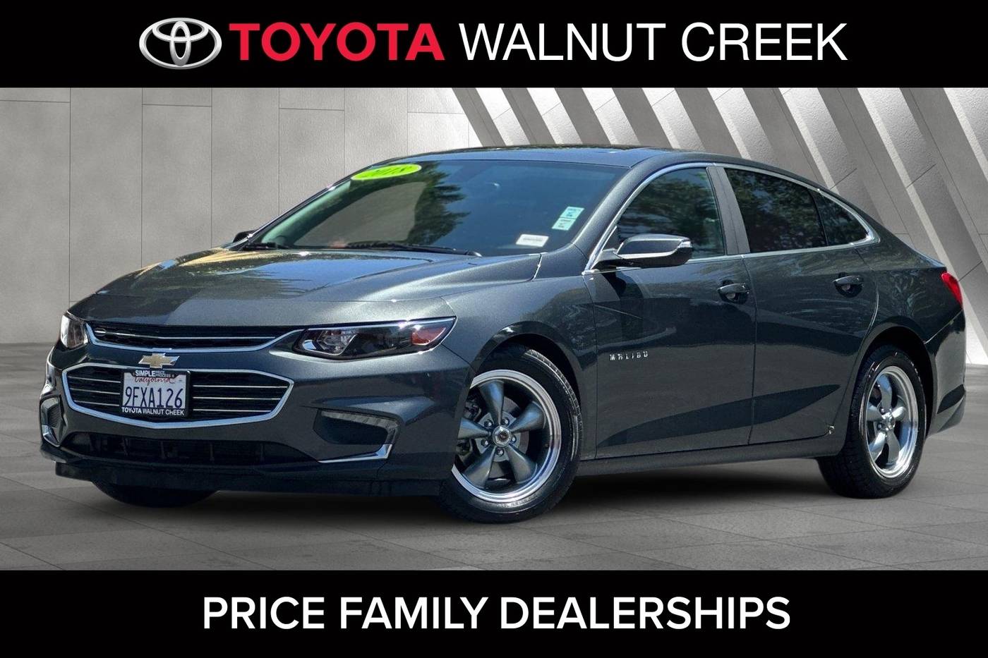 2018 Chevrolet Malibu LT — Sedan — 104,114 mi — Walnut Creek, CA