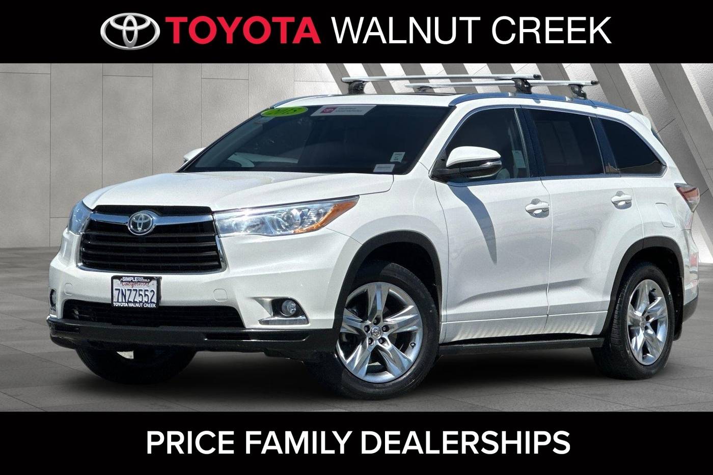 2015 Toyota Highlander Limited — SUV — 121,031 mi — Walnut Creek, CA