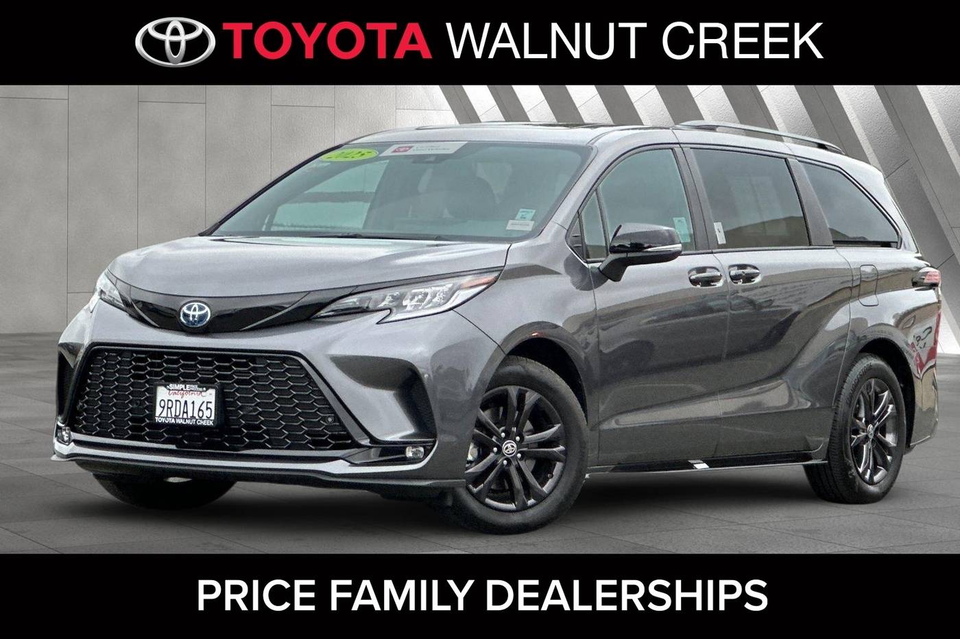 2025 Toyota Sienna XSE — Minivan — 13,783 mi — Walnut Creek, CA