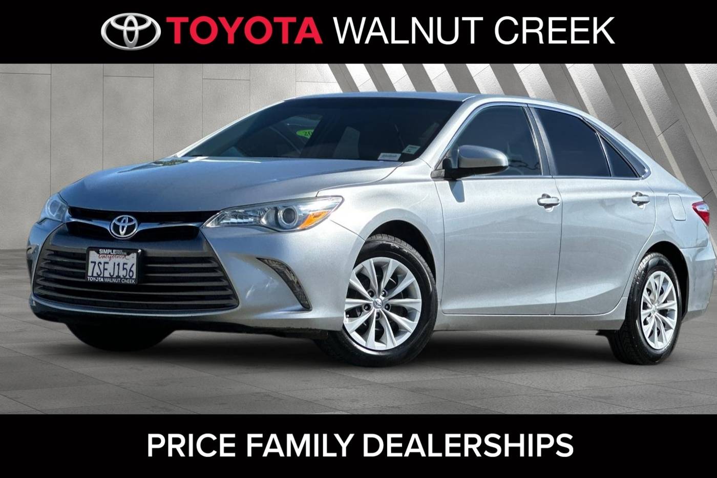 2016 Toyota Camry LE — Sedan — 213,578 mi — Walnut Creek, CA