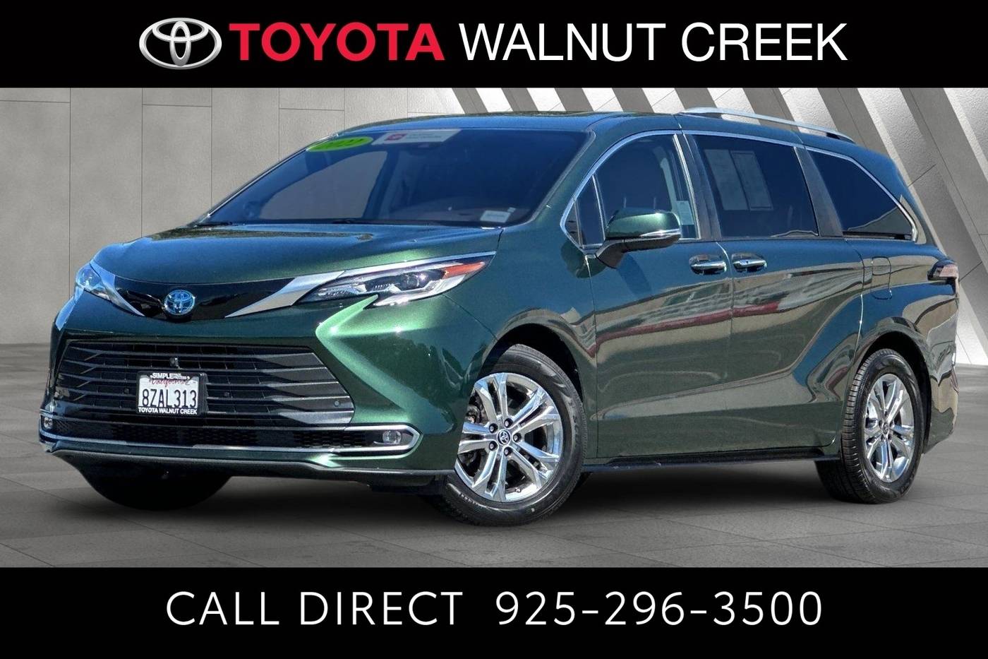 2022 Toyota Sienna Platinum — Minivan — 82,218 mi — Walnut Creek, CA