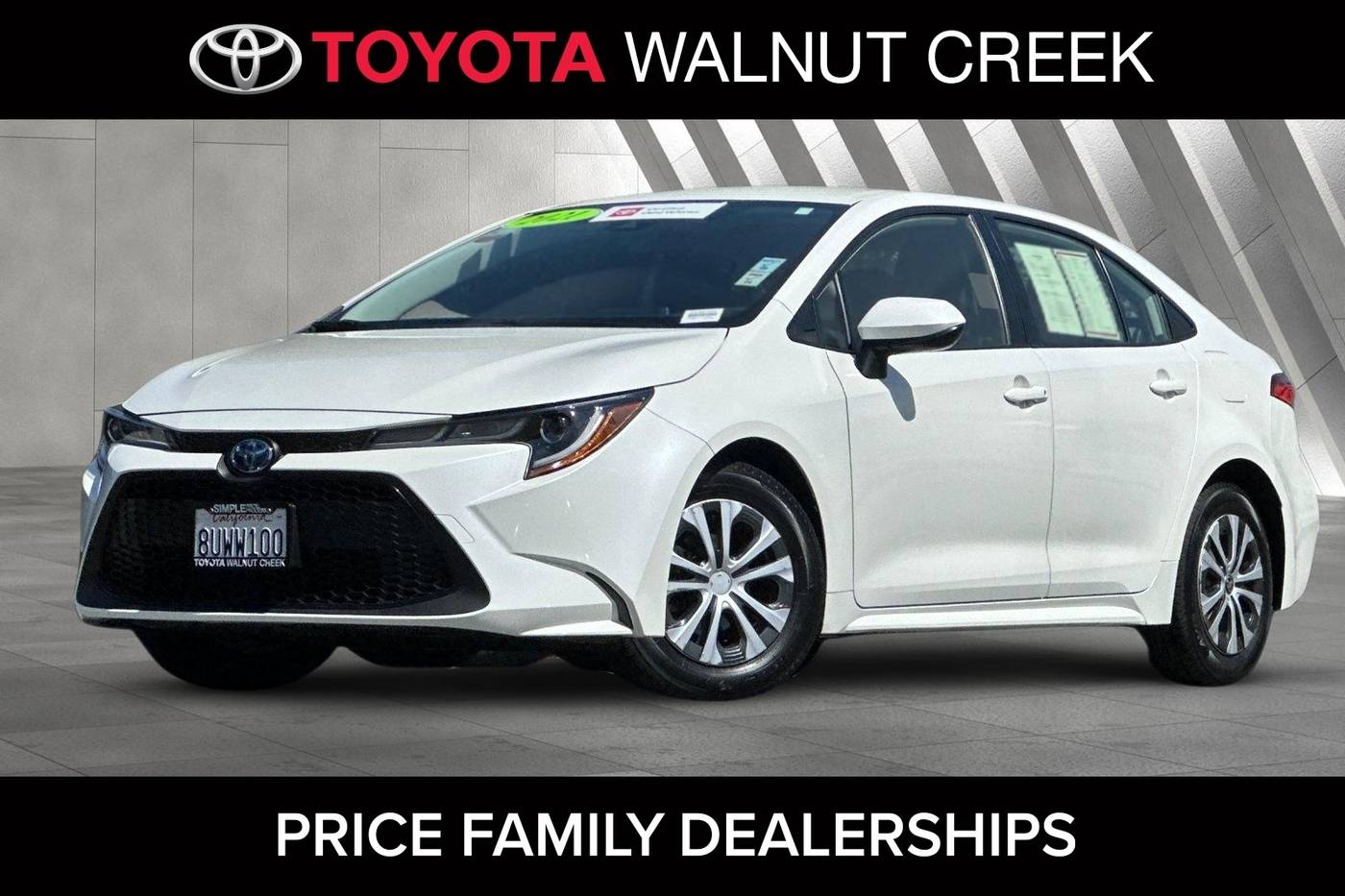 2021 Toyota Corolla Hybrid LE — Sedan — 44,657 mi — Walnut Creek, CA
