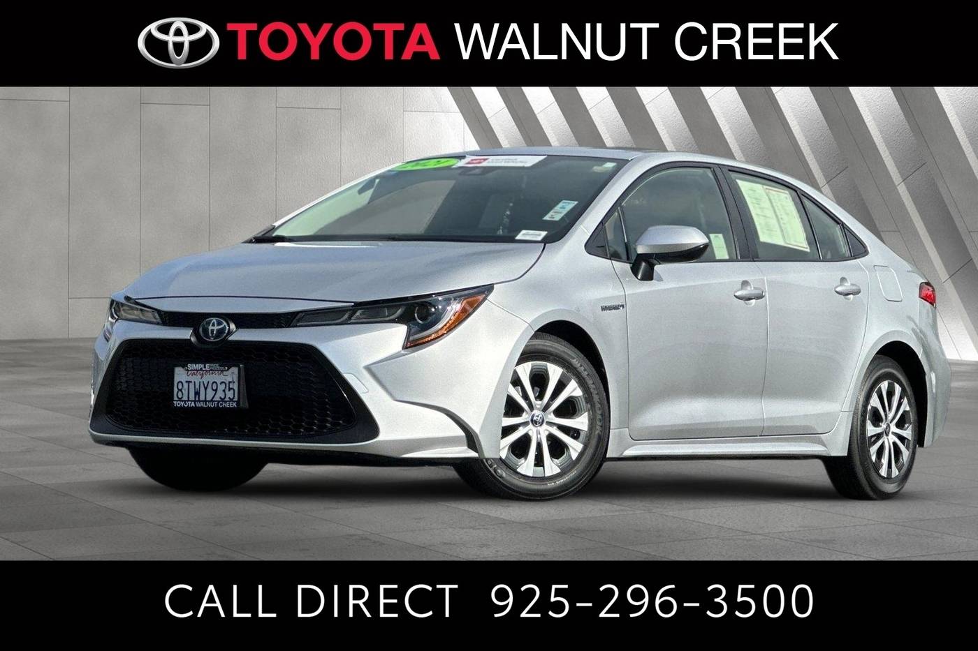 2021 Toyota Corolla Hybrid LE — Sedan — 54,690 mi — Walnut Creek, CA