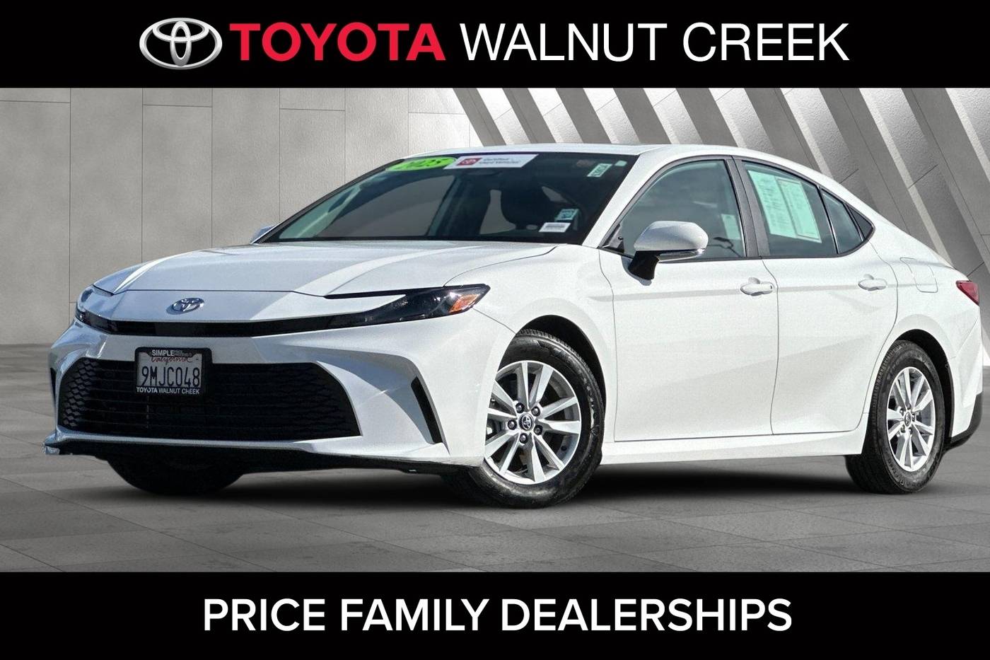 2025 Toyota Camry LE — Sedan — 10,492 mi — Walnut Creek, CA