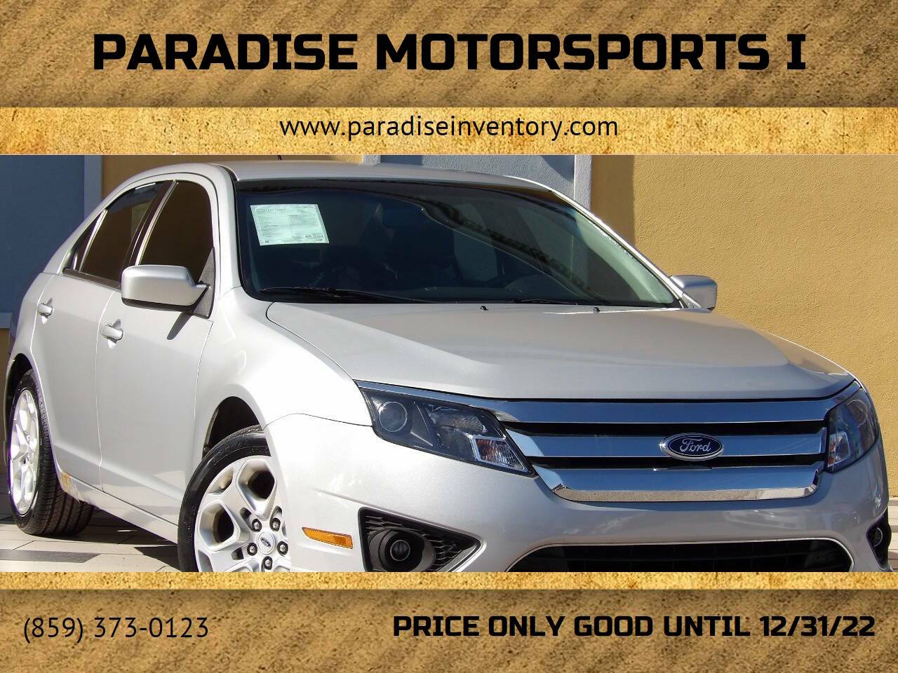 2010 Ford Fusion SE — Sedan — 97,394 mi — Lexington, KY