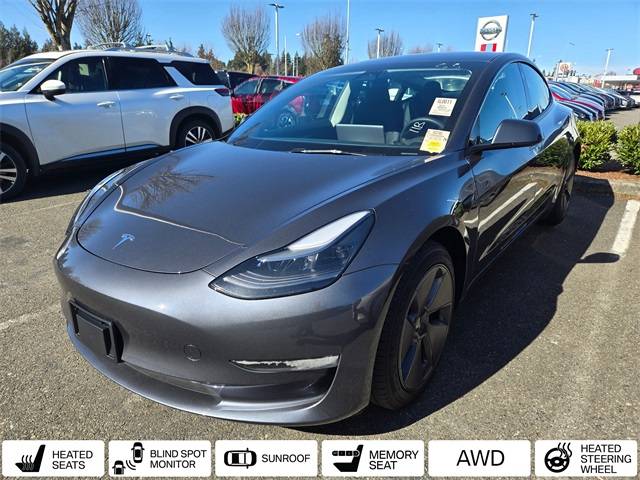 2023 Tesla Model 3 Long Range — Sedan — 9,810 mi — Burien, WA