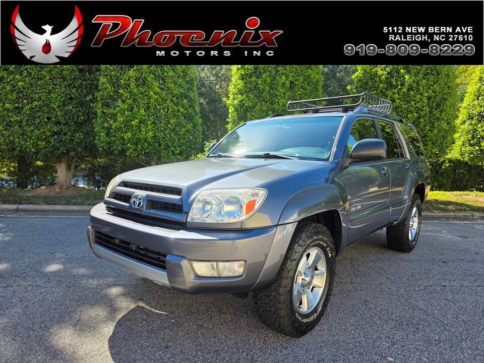 2003 Toyota 4Runner SR5 — SUV — 191,780 mi — Raleigh, NC