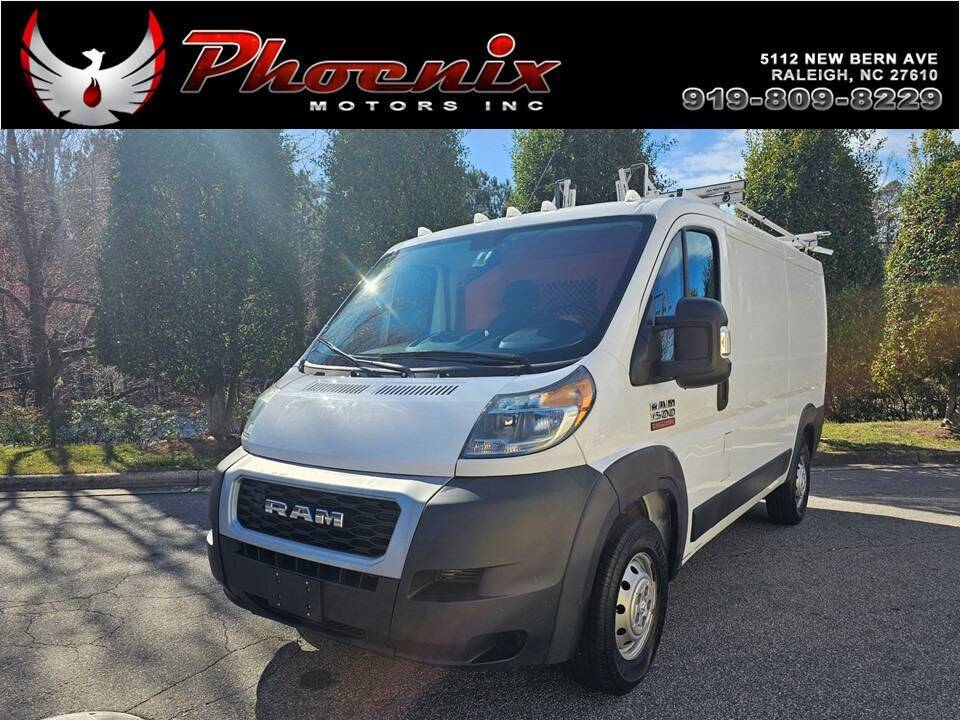 2019 Ram ProMaster Cargo Van 1500 — Cargo Van — 153,313 mi — Raleigh, NC