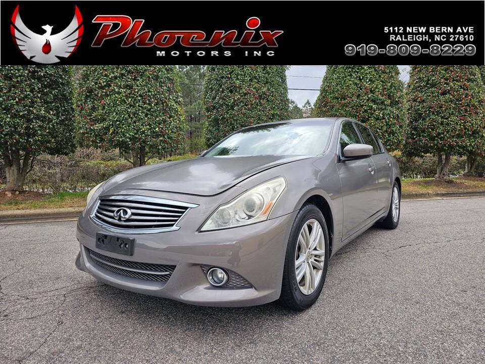 2012 INFINITI G G37 — Sedan — 117,353 mi — Raleigh, NC