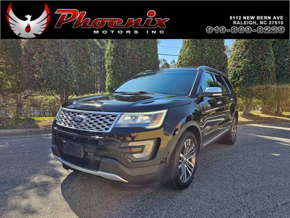 2016 Ford Explorer Platinum — SUV — 118,235 mi — Raleigh, NC