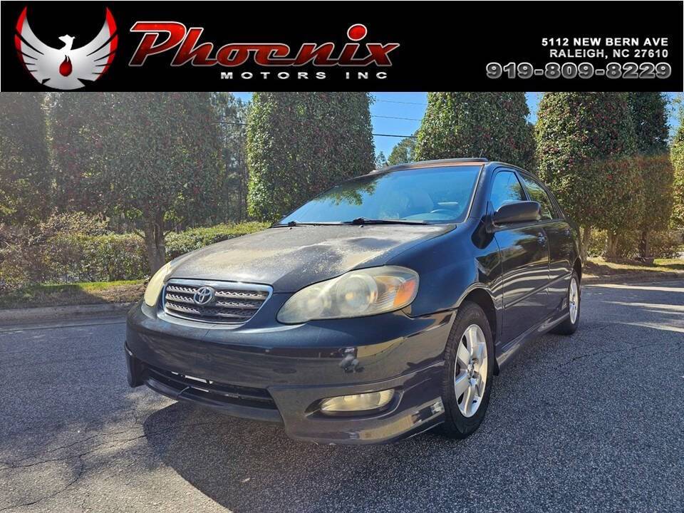 2006 Toyota Corolla S — Sedan — 209,134 mi — Raleigh, NC