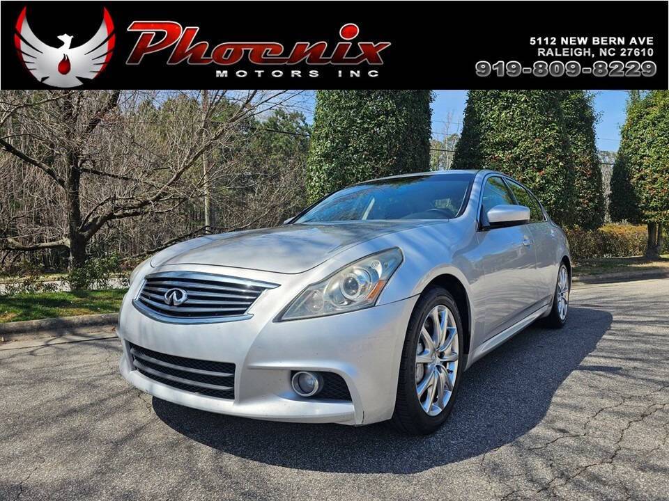 2013 INFINITI G G37 — Sedan — 191,748 mi — Raleigh, NC