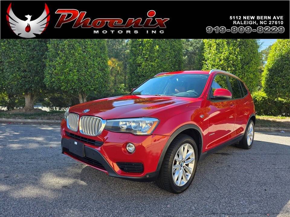 2017 BMW X3 28i — SUV — 92,778 mi — Raleigh, NC