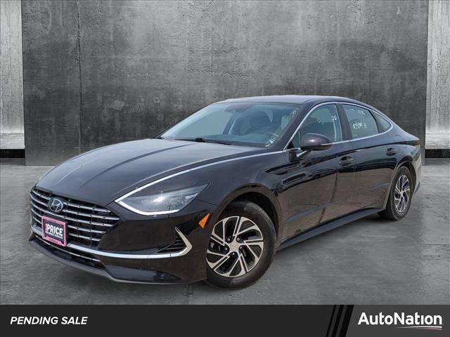 2023 Hyundai Sonata Hybrid Blue — Sedan — 30,883 mi — Corpus Christi, TX