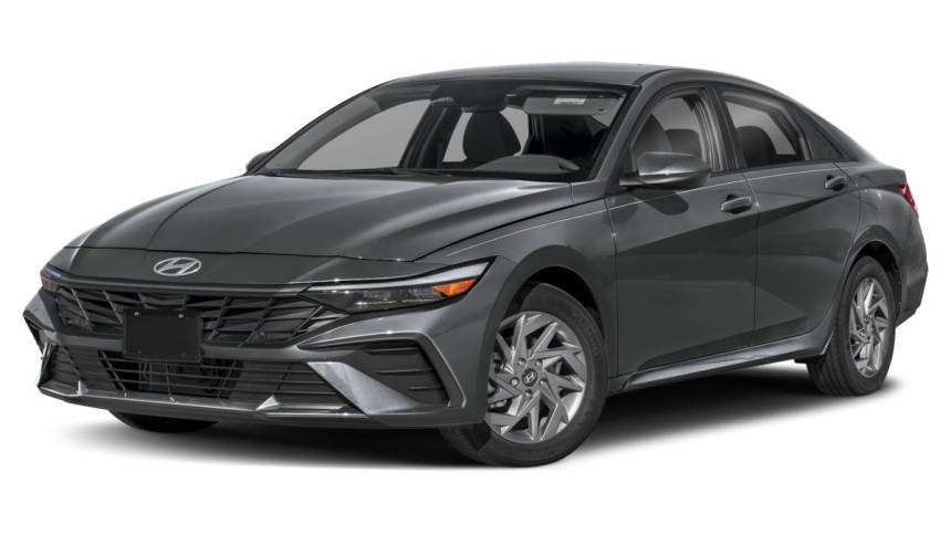 2024 Hyundai Elantra Hybrid Blue — Sedan — 23,088 mi — Springfield, IL