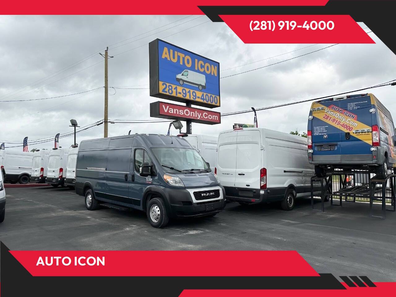 2020 Ram ProMaster Cargo Van 3500 — Cargo Van — 59,458 mi — Houston, TX