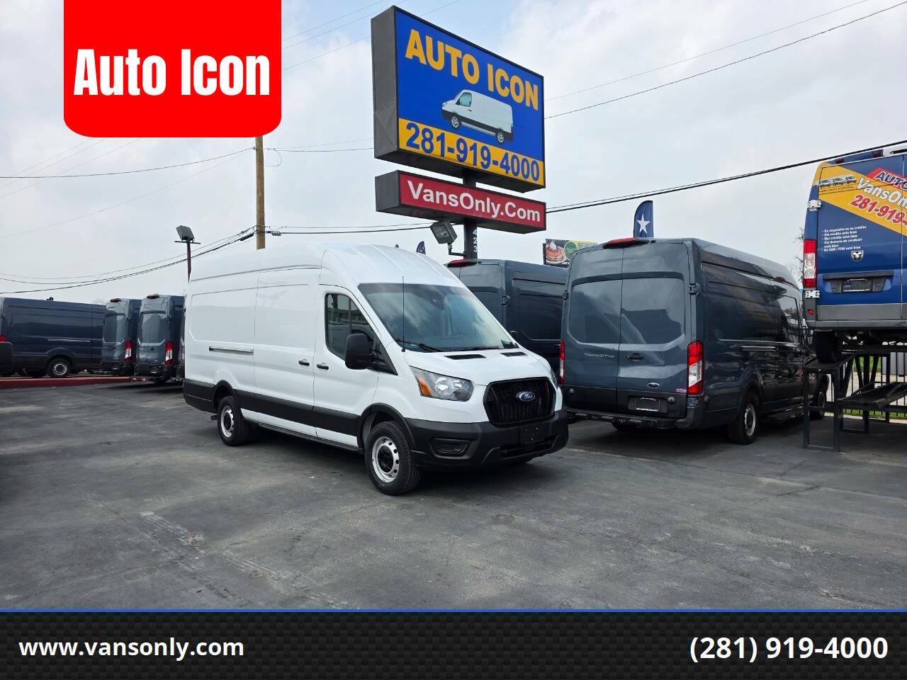 2022 Ford Transit Cargo Van T-250 — Cargo Van — 50,262 mi — Houston, TX