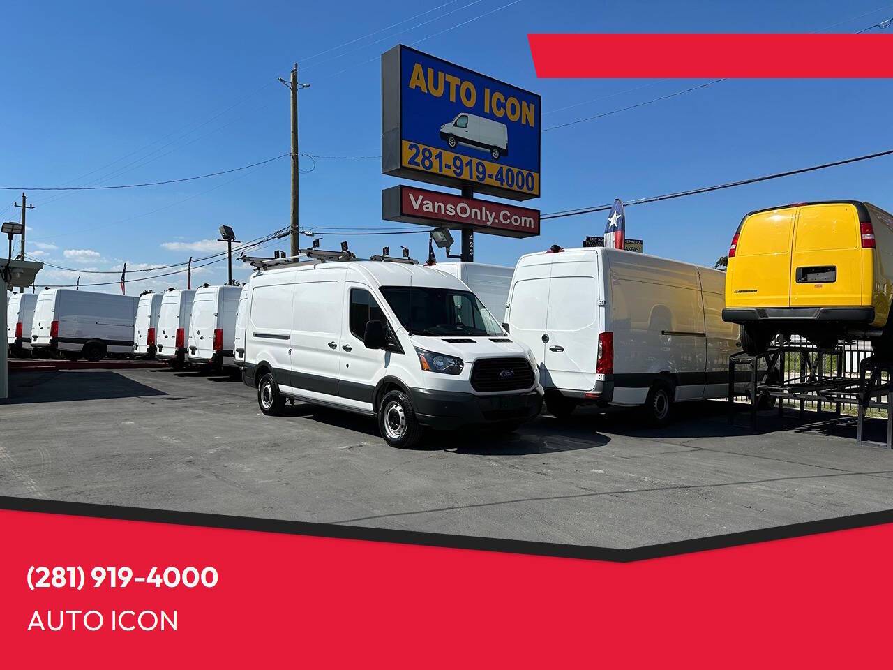 2018 Ford Transit Cargo Van T-250 — Cargo Van — 104,226 mi — Houston, TX