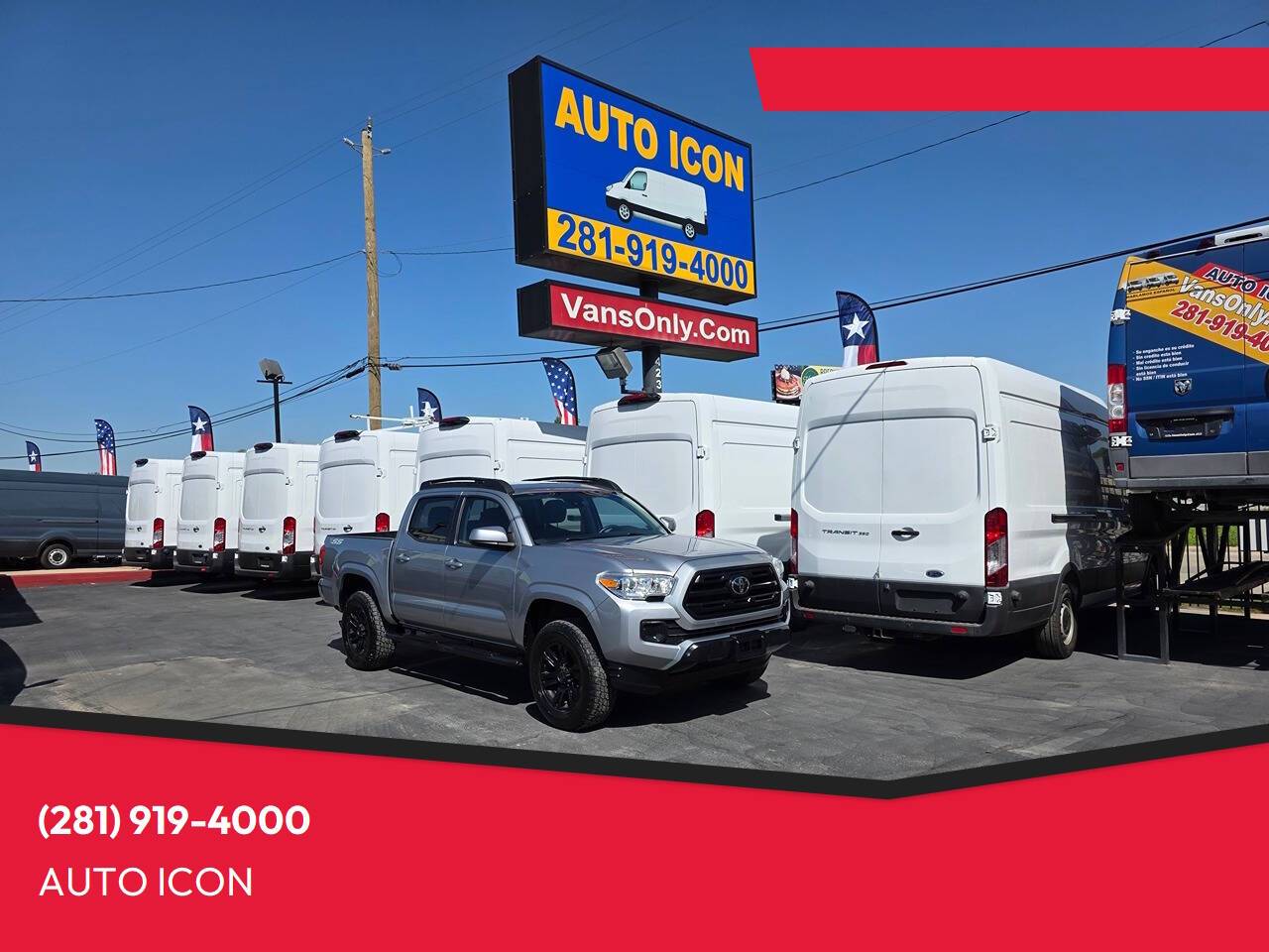 2019 Toyota Tacoma SR — Pickup Truck — 79,895 mi — Houston, TX
