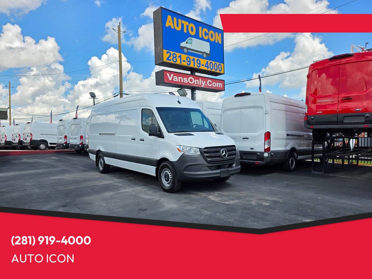 2024 Mercedes-Benz Sprinter Cargo Van 2500 — Cargo Van — 940 mi — Houston, TX