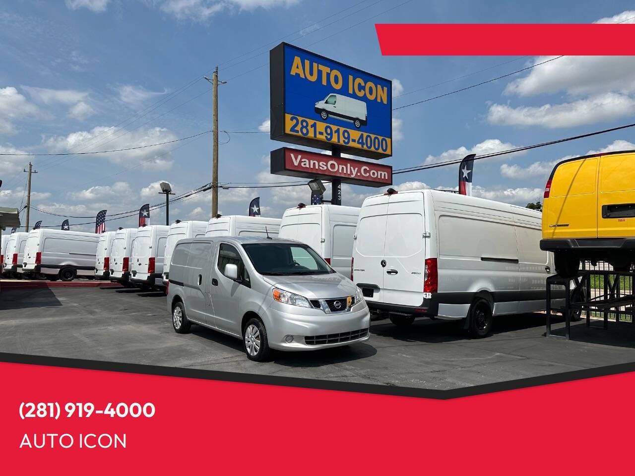 2018 Nissan NV200 Compact Cargo SV — Cargo Van — 103,507 mi — Houston, TX