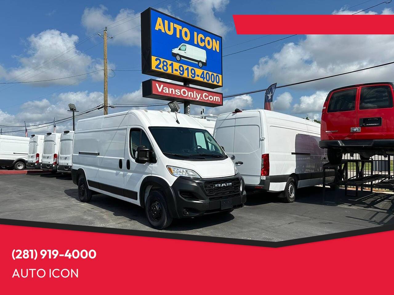 2023 Ram ProMaster Cargo Van 2500 — Cargo Van — 21,883 mi — Houston, TX