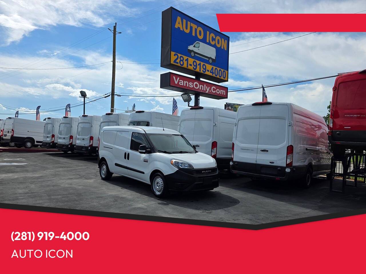 2020 Ram ProMaster City Cargo Van Tradesman — Cargo Van — 10,930 mi — Houston, TX