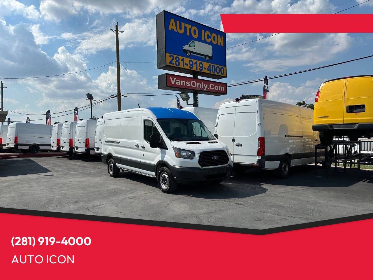 2018 Ford Transit Cargo Van T-250 — Cargo Van — 96,092 mi — Houston, TX