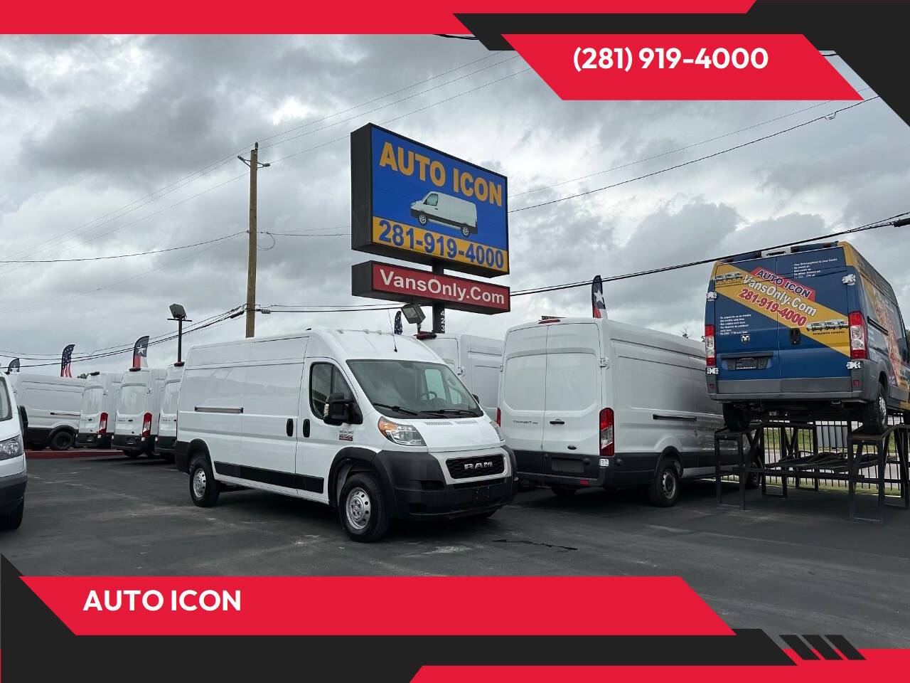 2020 Ram ProMaster Cargo Van 2500 — Cargo Van — 113,003 mi — Houston, TX
