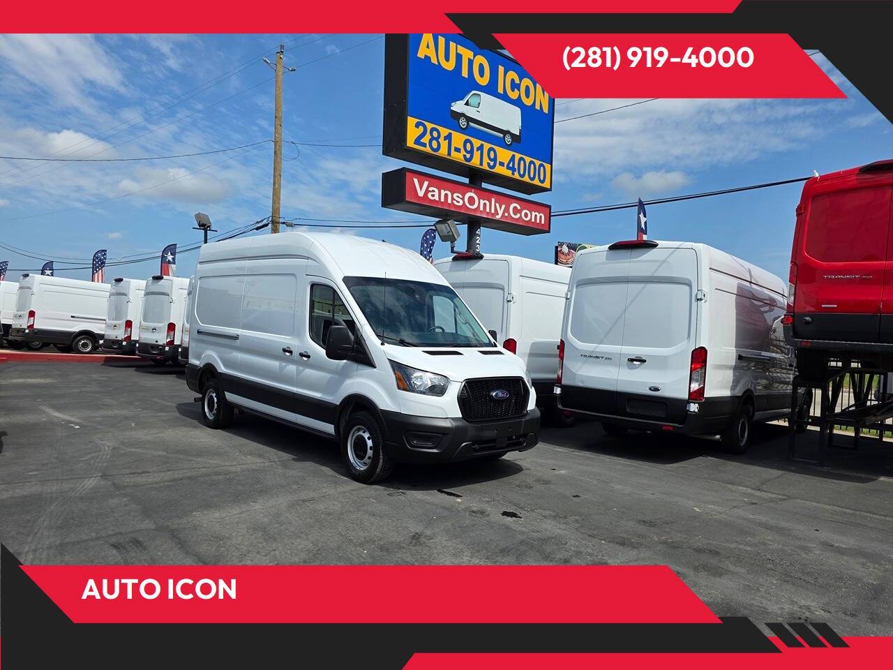 2023 Ford Transit Cargo Van T-250 — Cargo Van — 64,104 mi — Houston, TX
