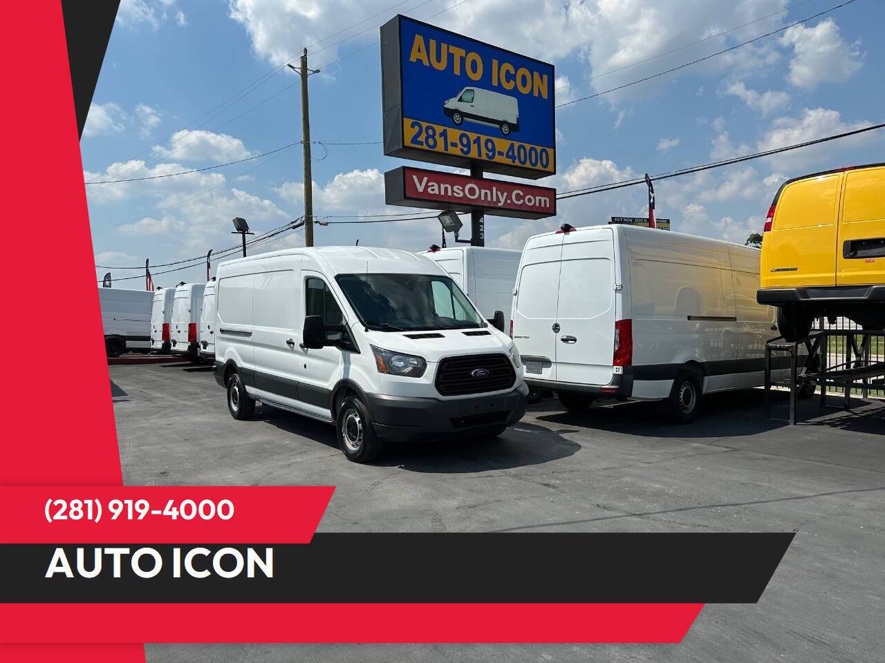 2018 Ford Transit Cargo Van T-350 — Cargo Van — 103,504 mi — Houston, TX