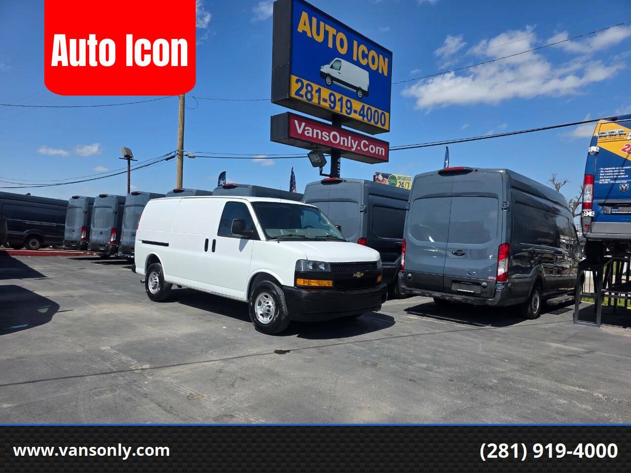 2020 Chevrolet Express Cargo Van Base — Cargo Van — 124,993 mi — Houston, TX