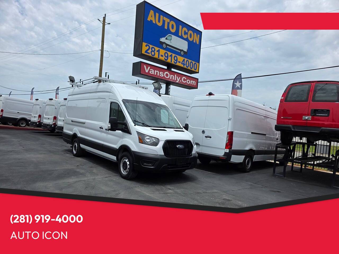 2023 Ford Transit Cargo Van T-250 — Cargo Van — 9,492 mi — Houston, TX