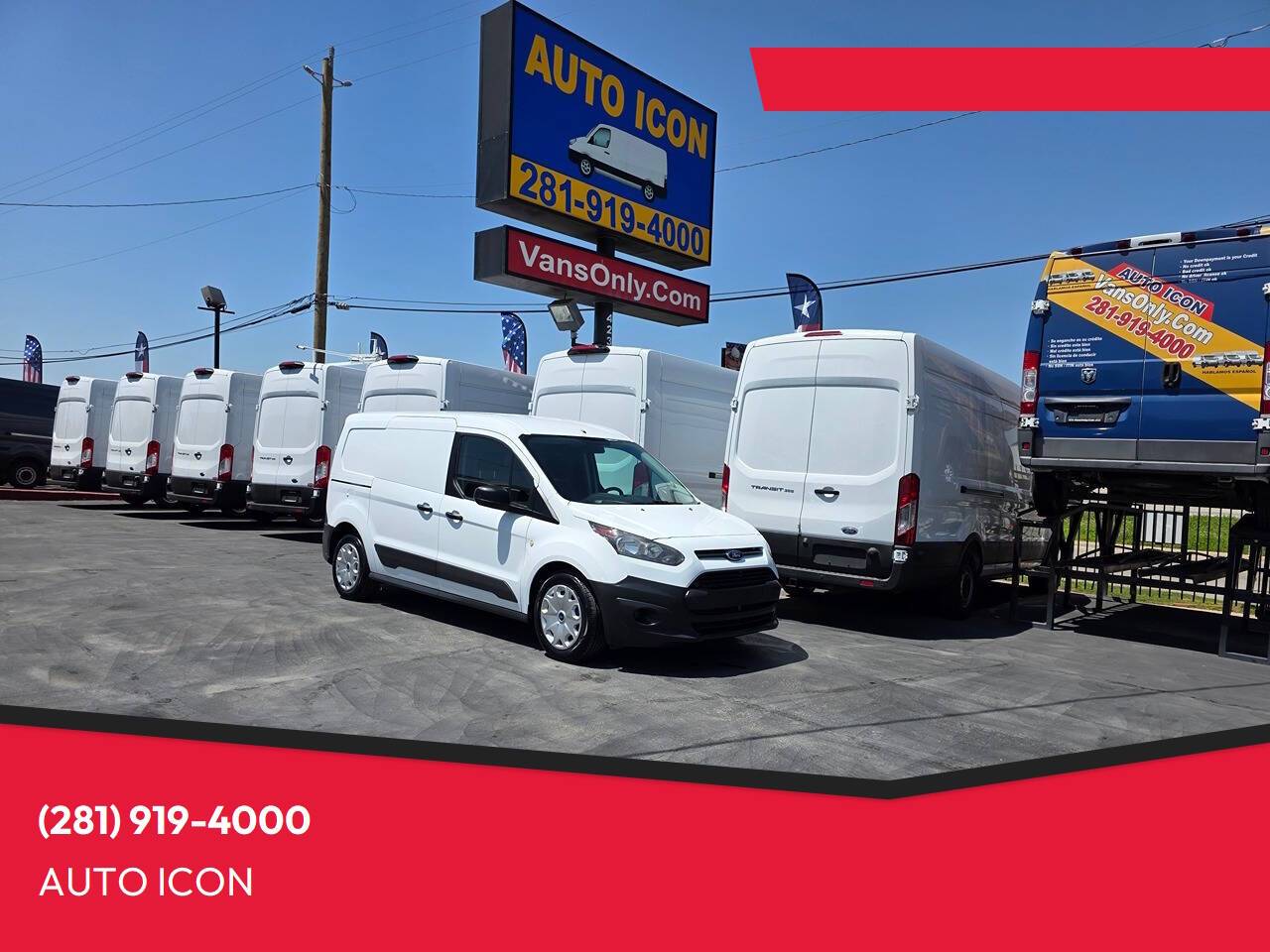 2018 Ford Transit Connect Van XL — Cargo Van — 114,571 mi — Houston, TX