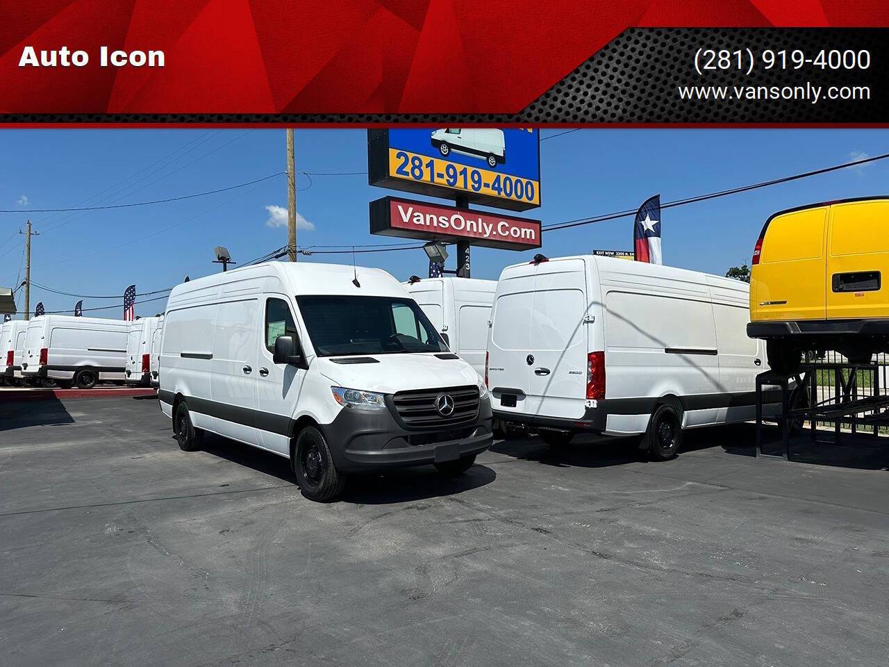 2025 Mercedes-Benz Sprinter Cargo Van 2500 — Cargo Van — 14 mi — Houston, TX